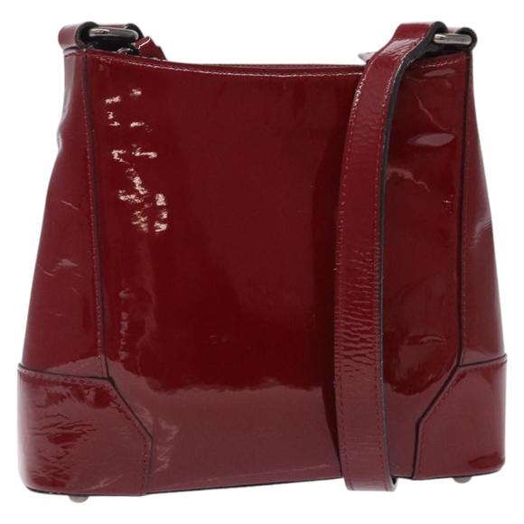 Burberry Red Leather shoulder - Picture 1 of 10